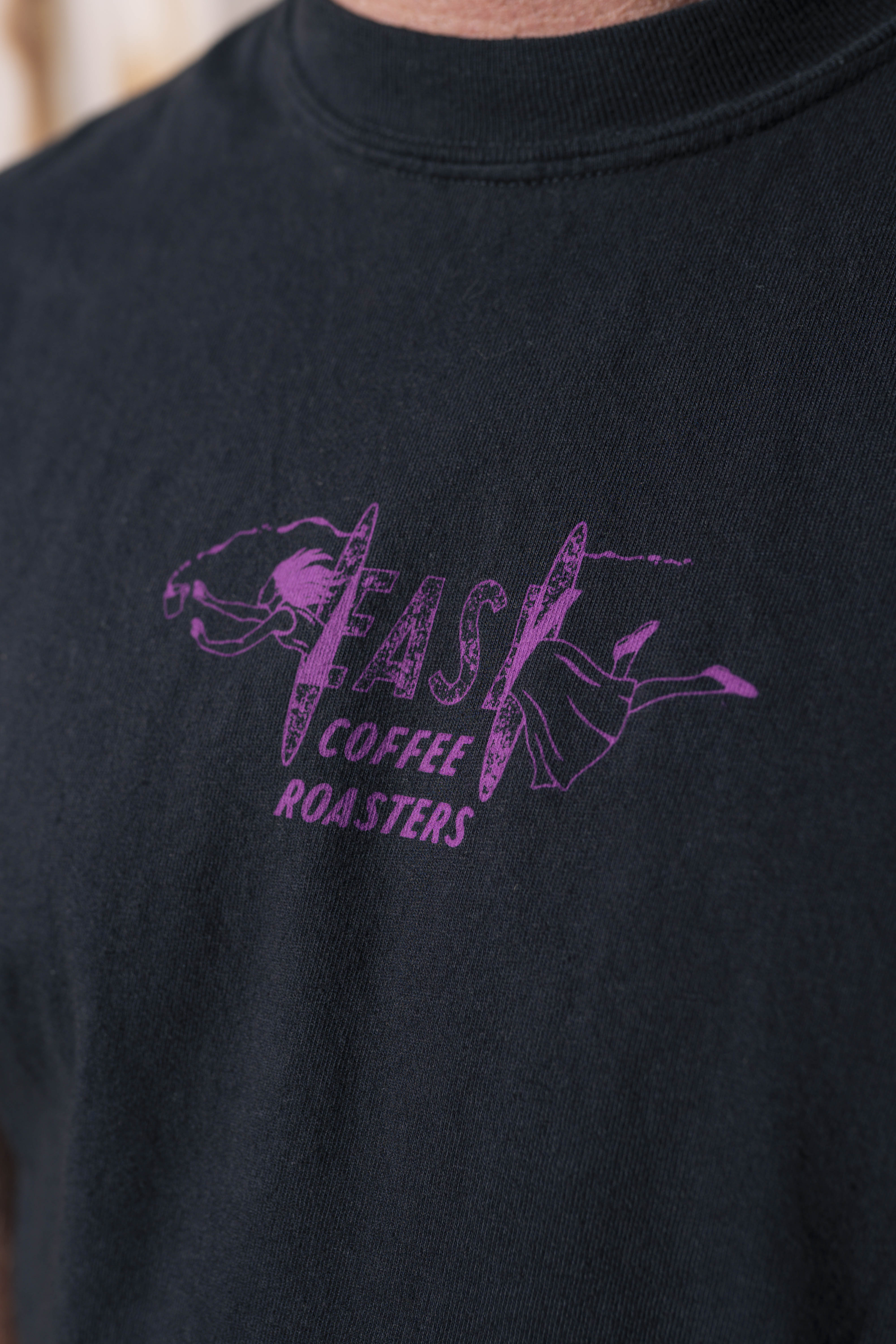 UFO Portal Tee • Black – Easy Coffee Roasters