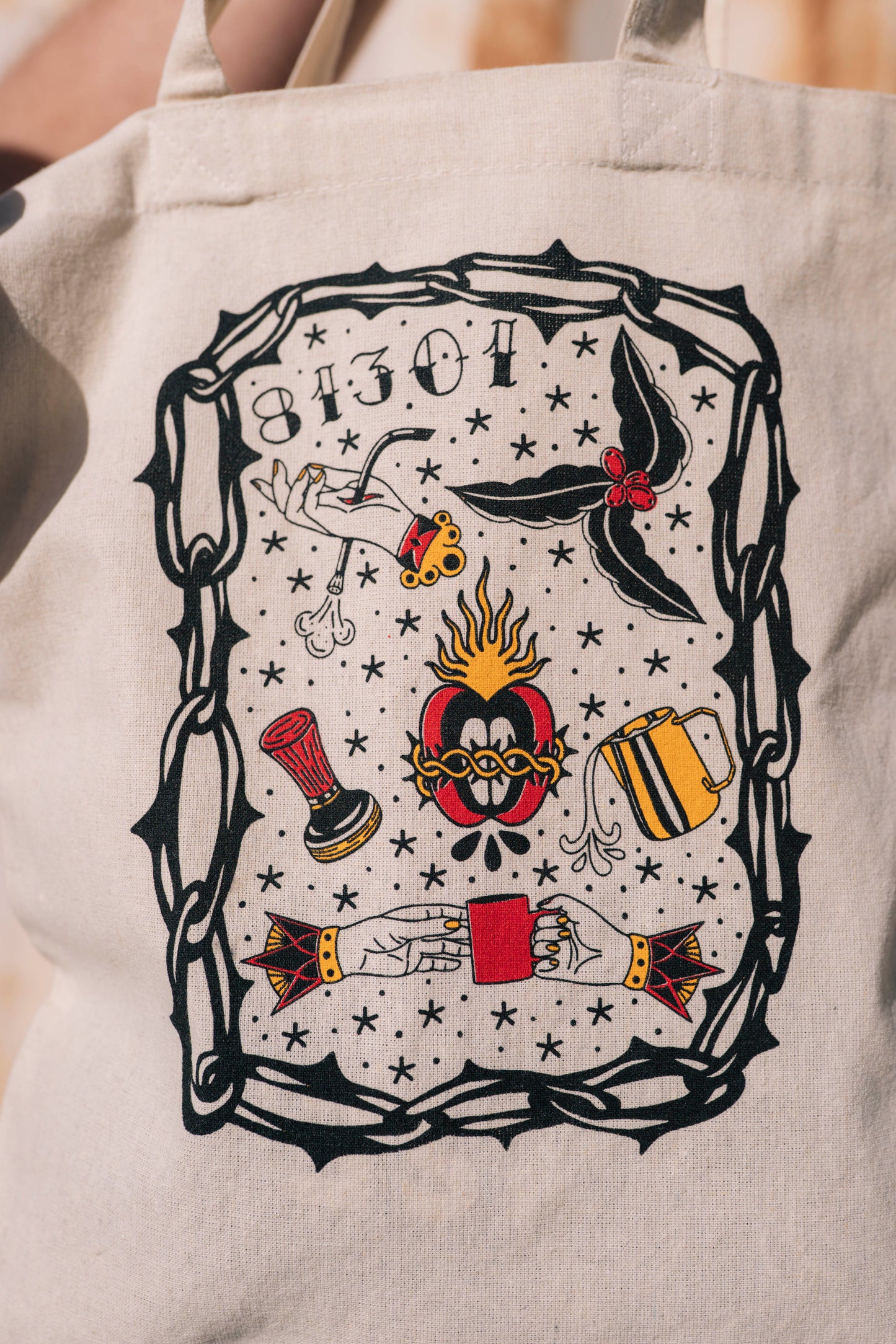 Easy Flash Tat Tote Bag