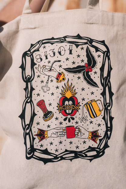 Easy Flash Tat Tote Bag