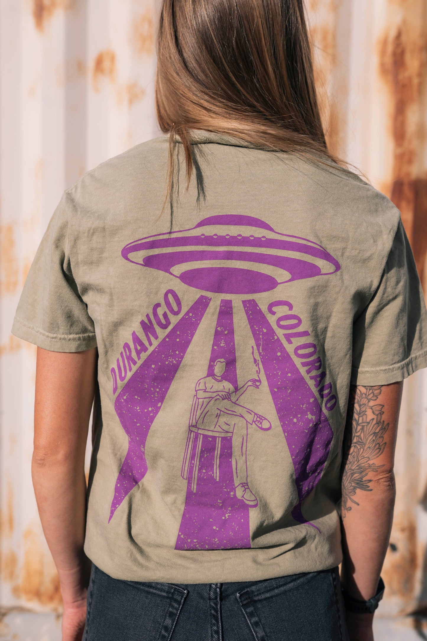 UFO Portal Tee • Khaki