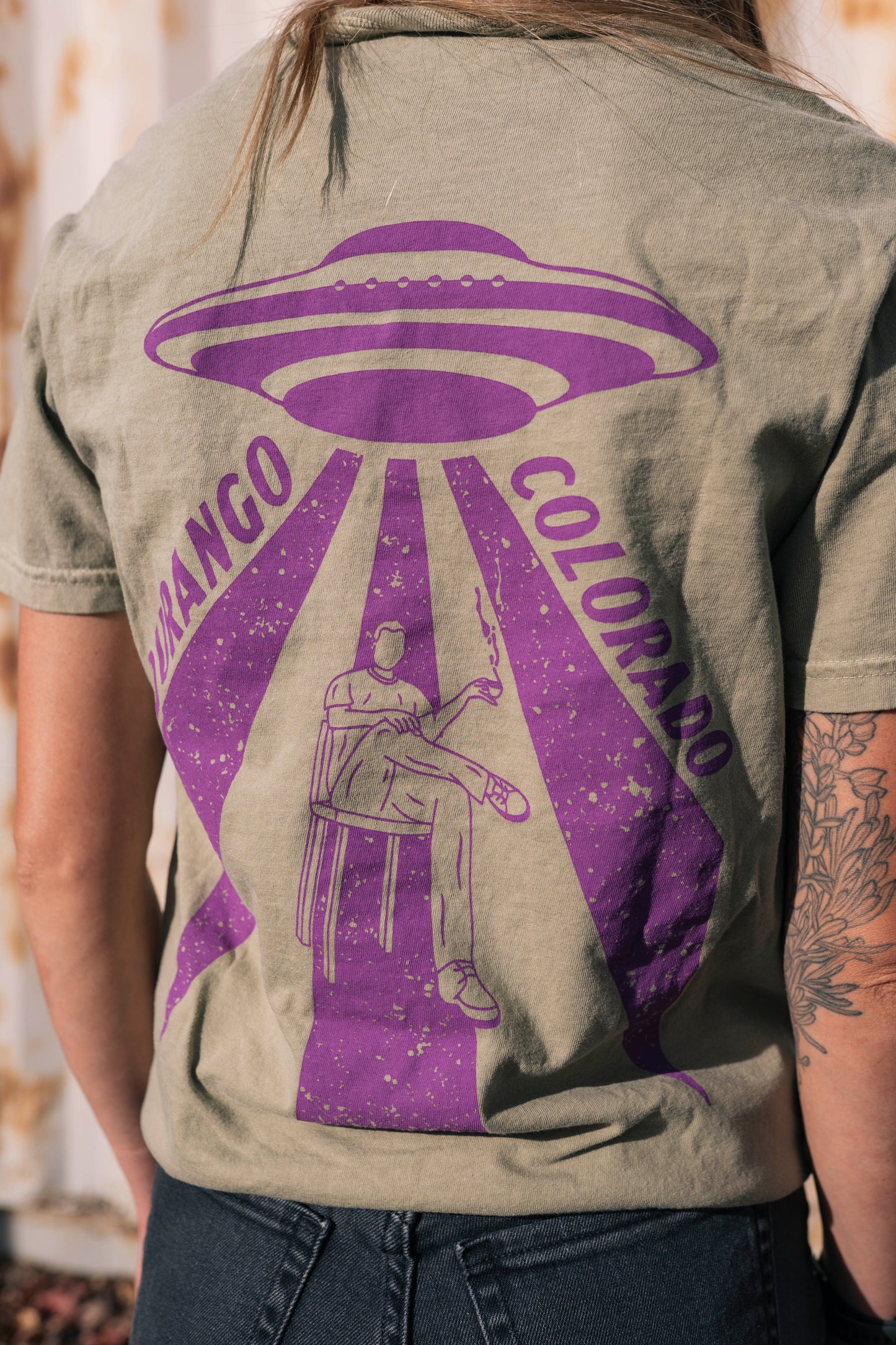 UFO Portal Tee • Khaki