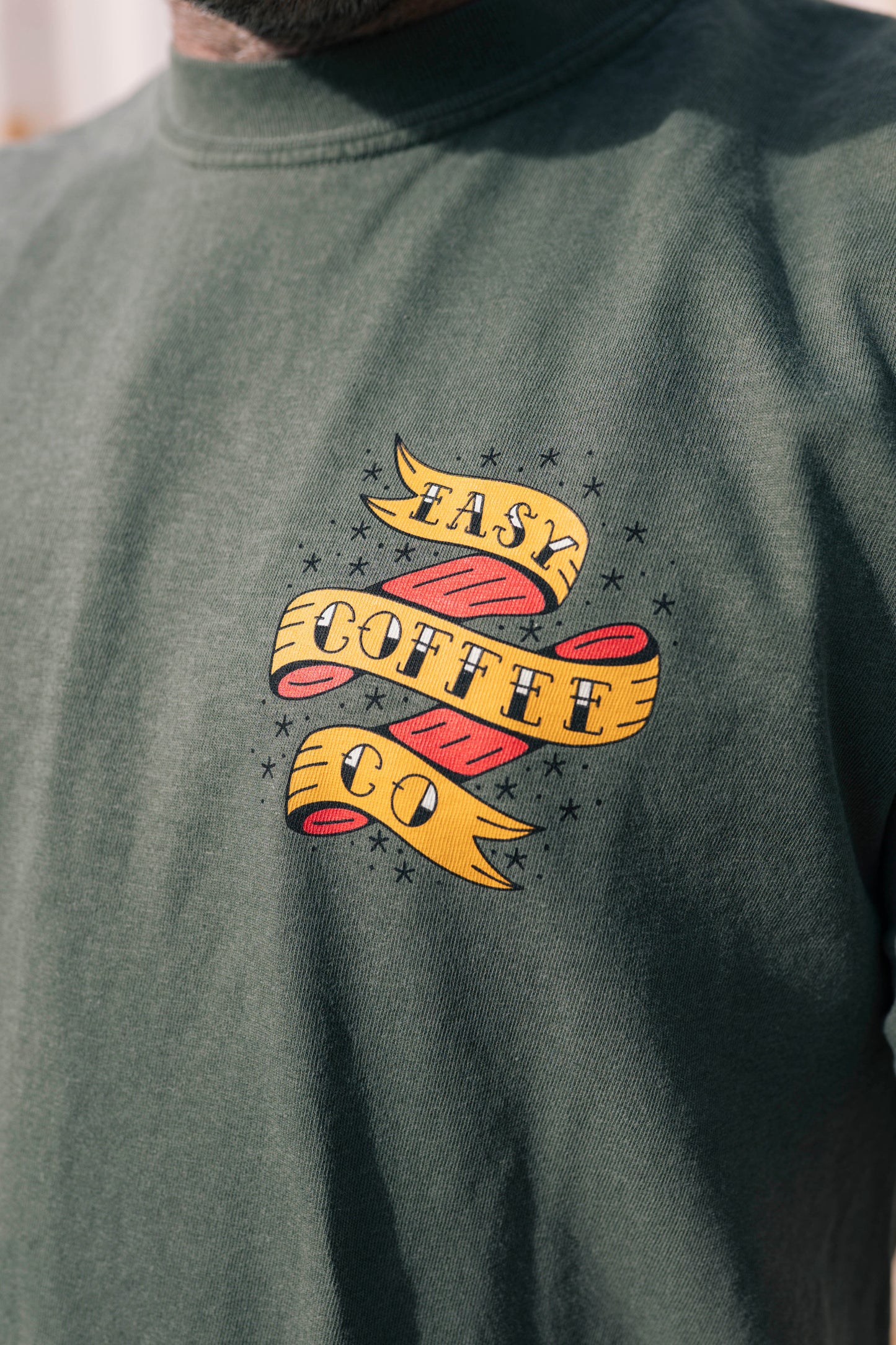 Easy Flash Tattoo Tee • Army Green